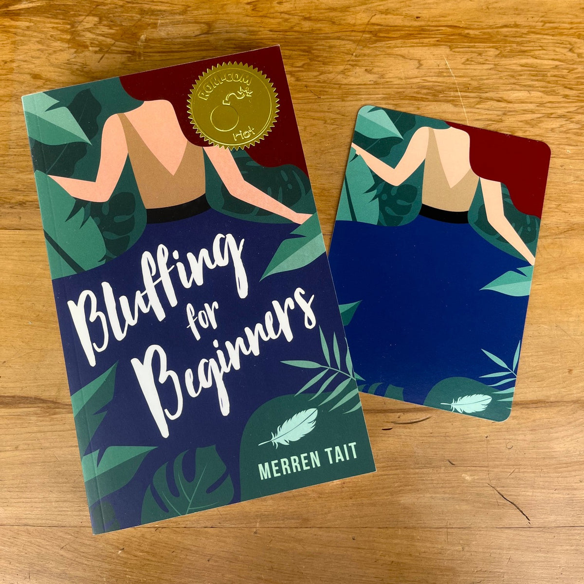 Bluffing for Beginners signed paperback