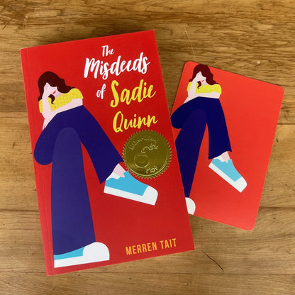The Misdeeds of Sadie Quinn signed paperback